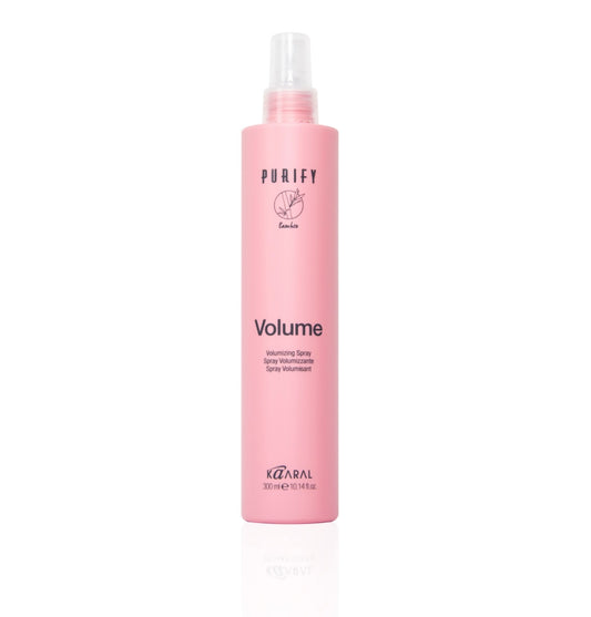 VOLUME VOLUMISING SPRAY Suteikiantis plaukams apimties nenuplaunamas purškiamas fliuidas (300 ml) 1vnt