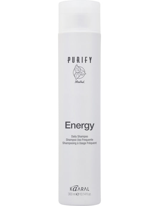 PURIFY ENERGY ❖ Tonizuojantis šampūnas su mentoliu, 300 ml